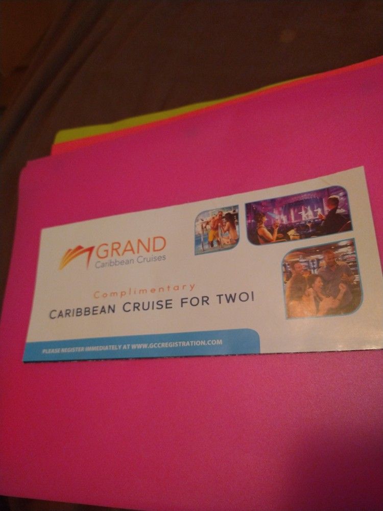 Caribbean Cruise For 2