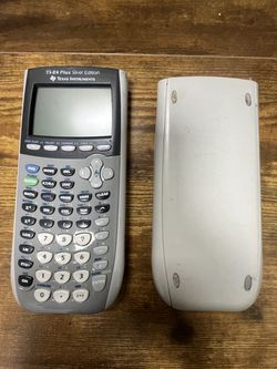 TI 84 plus silver edition
