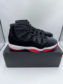 🔥 Air Jordan 11 Retro “Bred Velvet” 👟 Women’s Size 11 / Men’s Shoe Size 9.5