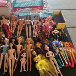 Barbie /Disney /doll  Bundle 90 Items Total 
