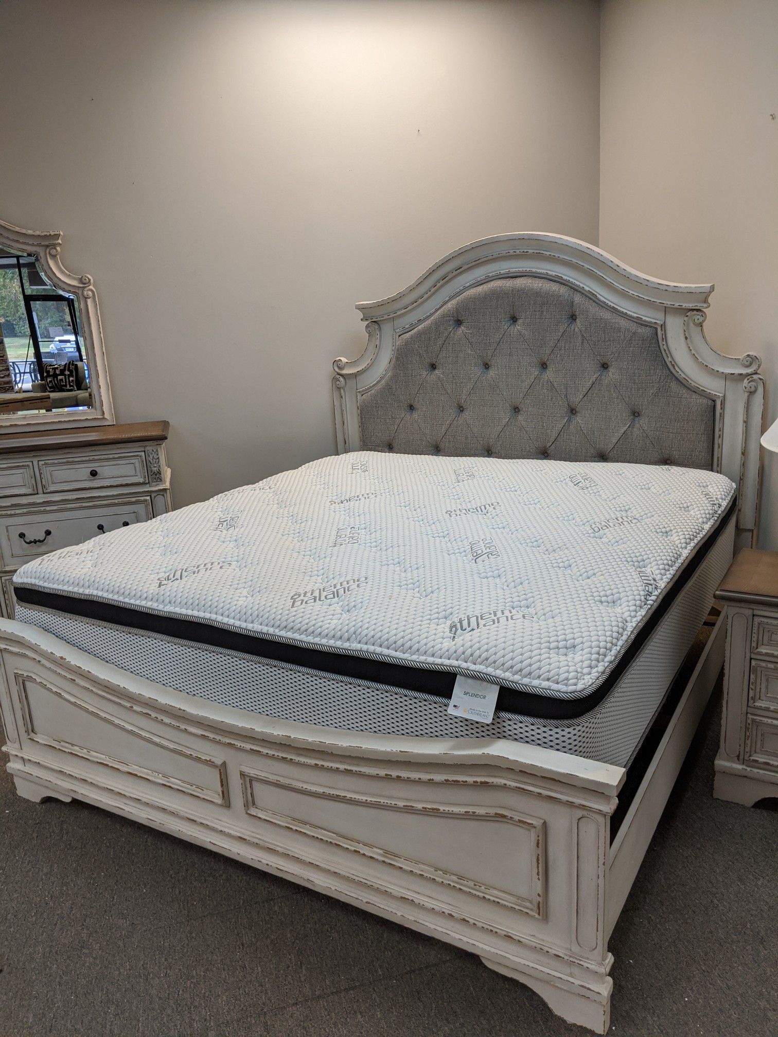 King Size Bed Frame - $599 - $40 down take home today!!! 12 MONTHS SAME AS CASH FINANCING AVAILABLE!!