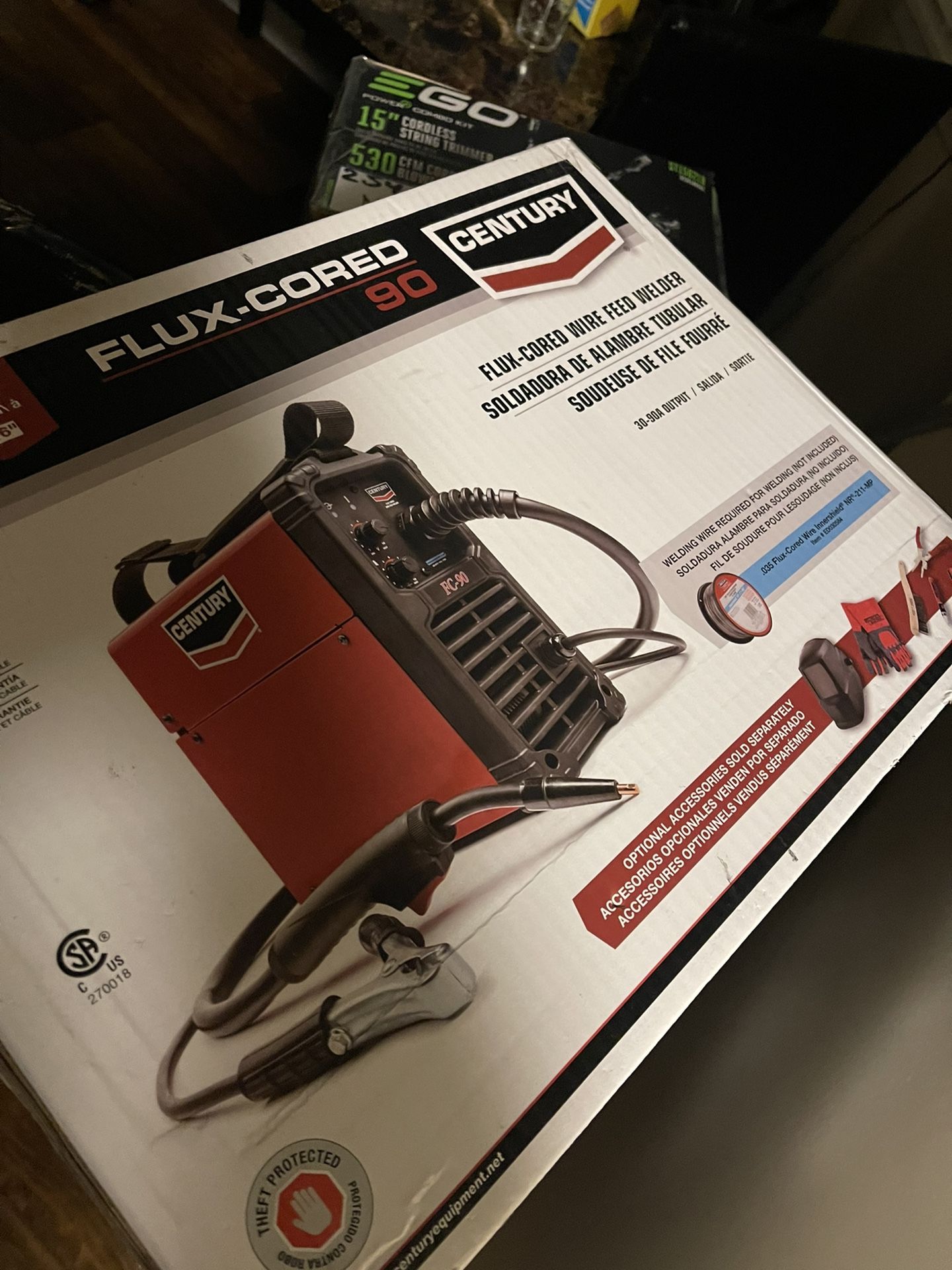 Century 120-Volt 80-Amp Flux-Cored Wire Feed Welder