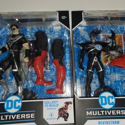 DC Multiverse Black Lantern Superman & Deathstorm Action Figure 