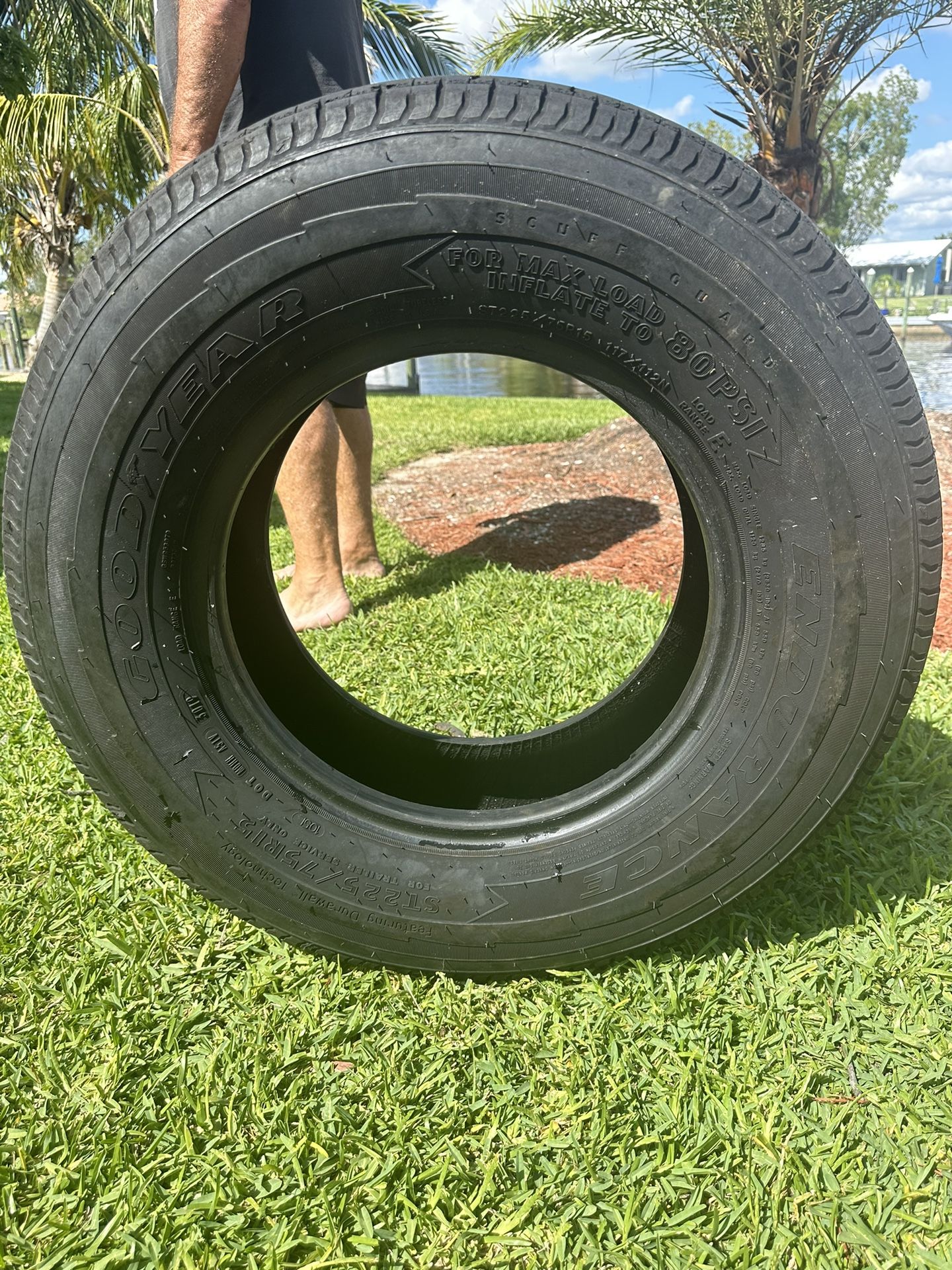 Goodyear Endurance ST225 75R15 Trailer Tires