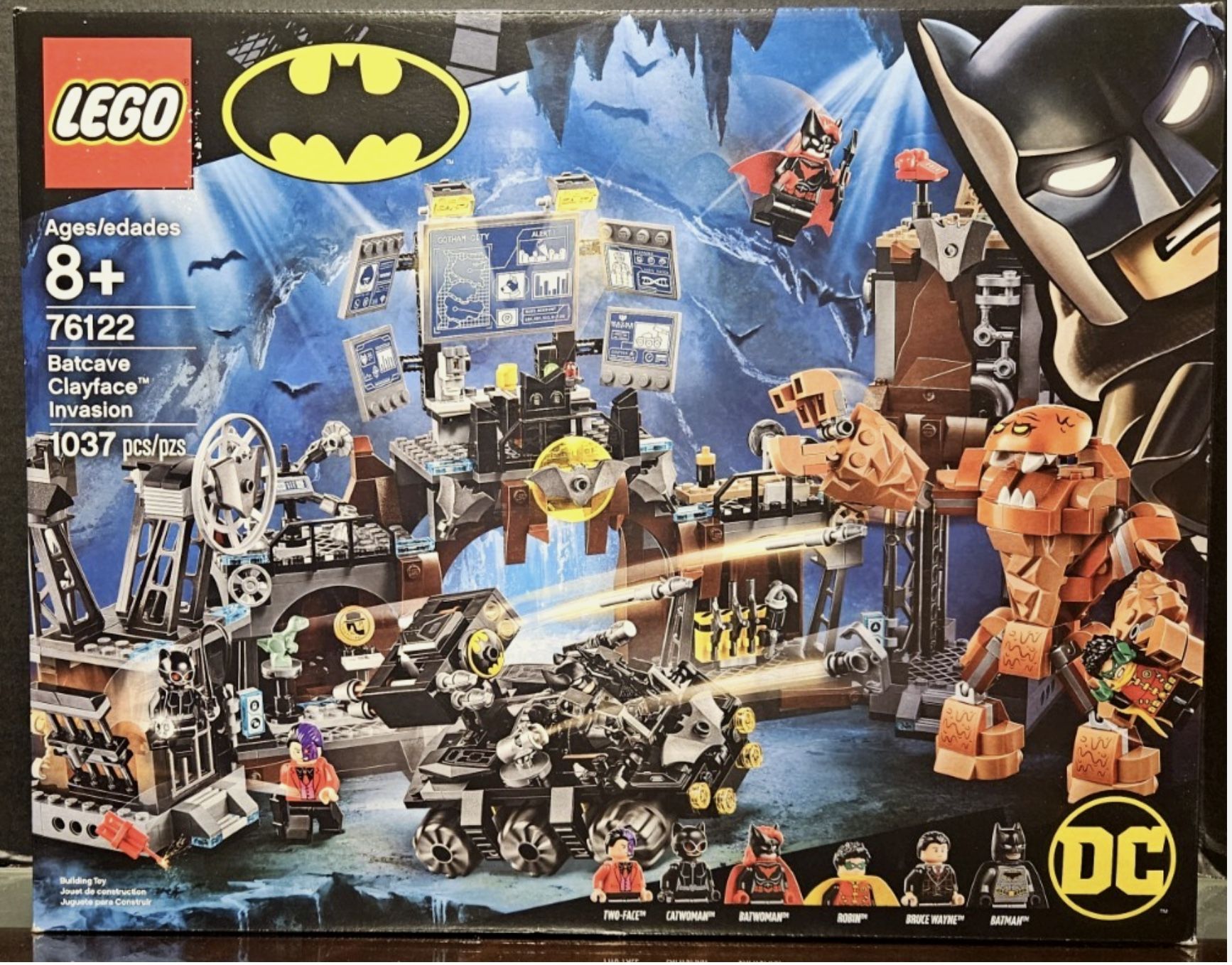 Lego Batman Batcave Clayface Invasion 76122