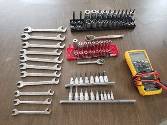 Snap-on, Matco, fluke tools
