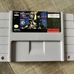 The lawnmower Man SNES Game