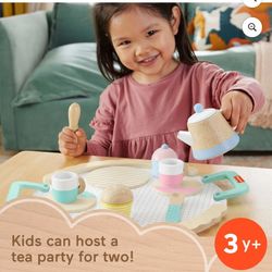 Fisher price Wooden Tea Set