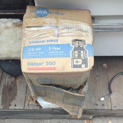 InSinkErator Badger 500 Box Damaged