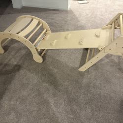 Wooden Toddler Climber 