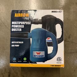 XPOWER A-2 Airrow Pro Multi-Use Electric Computer Duster, Canned Air Replacement