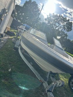 1996 bayliner capri 1704 boat running boat