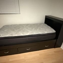 Twin Mattress And Bed Frame 