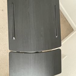 Adjustable Laptop Table on Wheels – Tilting Desk Surface