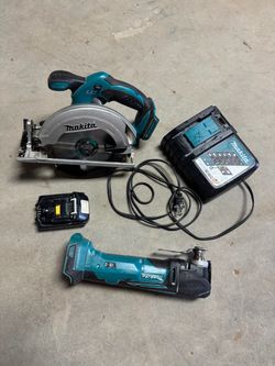 Makita LXT Circular Saw & Multi-Tool Set