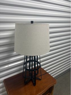 Industrial Farmhouse Style Table Lamp