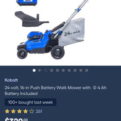 Kobalt Mower