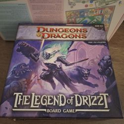 The Legend Of Drizzt Dungeons & Dragons Board Game 