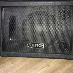 Kustom Speaker Monitors  Guitar,vocals