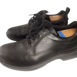 Ecco Howell Seawalker Comfort Man Laces Shoes 44/10  black leather
The Ecco Comfort Man Laces Shoes in size 44/10 