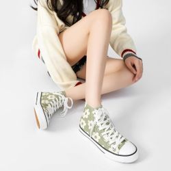 Kufeiti Women’s High Top Canvas Sneakers