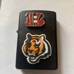 Cincinnati Bengals fliptop lighter new without fluid