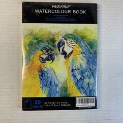 Mujinhua Watercolor Paper 140lb Cold Press 20 Sheets