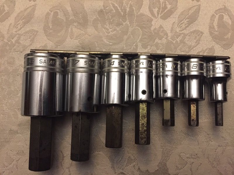SNAP-ON 1/2" Drive Hex Sockets metric