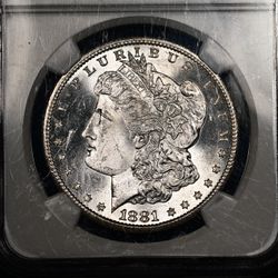 PCGS & NGC Morgan Silver Dollars MS63 & MS64