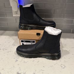 Dr. Martens Black Embury Boots