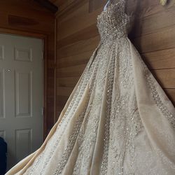 Champagne Ball Gown 