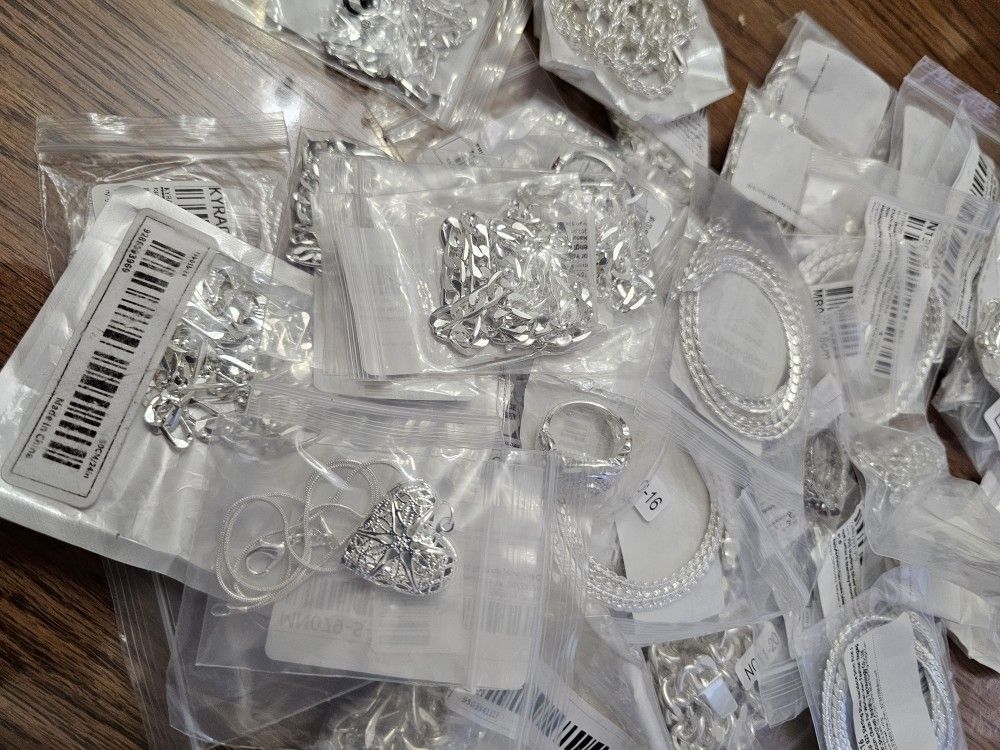Lot of Sterling Silver Jewerly