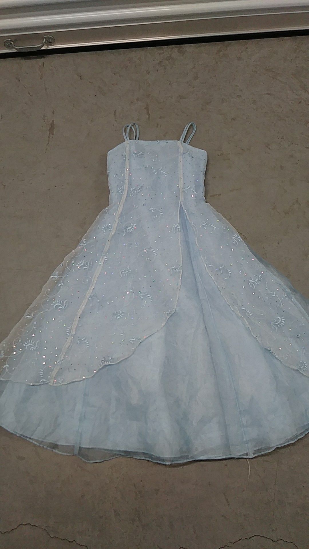 Girls Cinderella dress by CeCe kids size 9 to 10