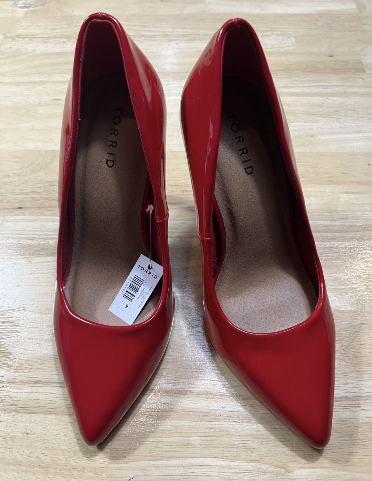 Torrid Red Stilleto Pumps New With tags