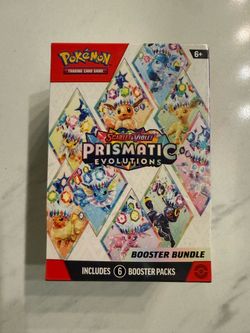 Pokémon Scarlet & Violet Prismatic Evolutions Booster Bundle