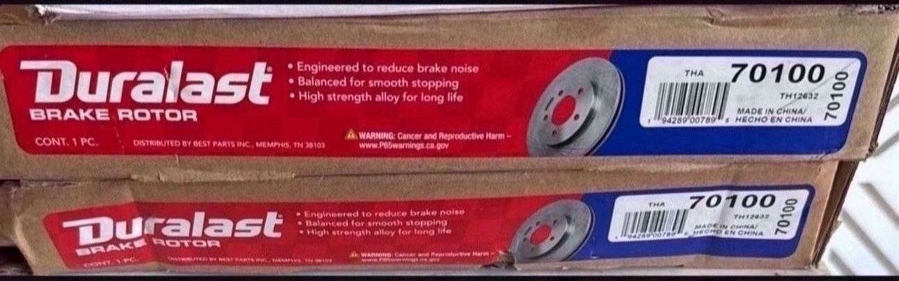 Brake Rotors (2) NEW