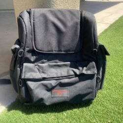 Harley Davidson by Sac Large Black Zip Up Saddlebag Motorcycle Travel