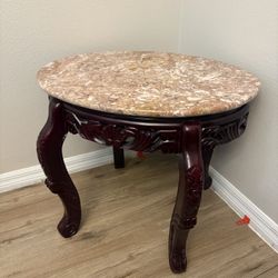 Marble Accent Table