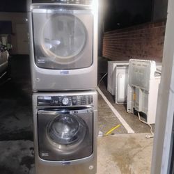 Maytag Washer And Dryer Electric Stackable 