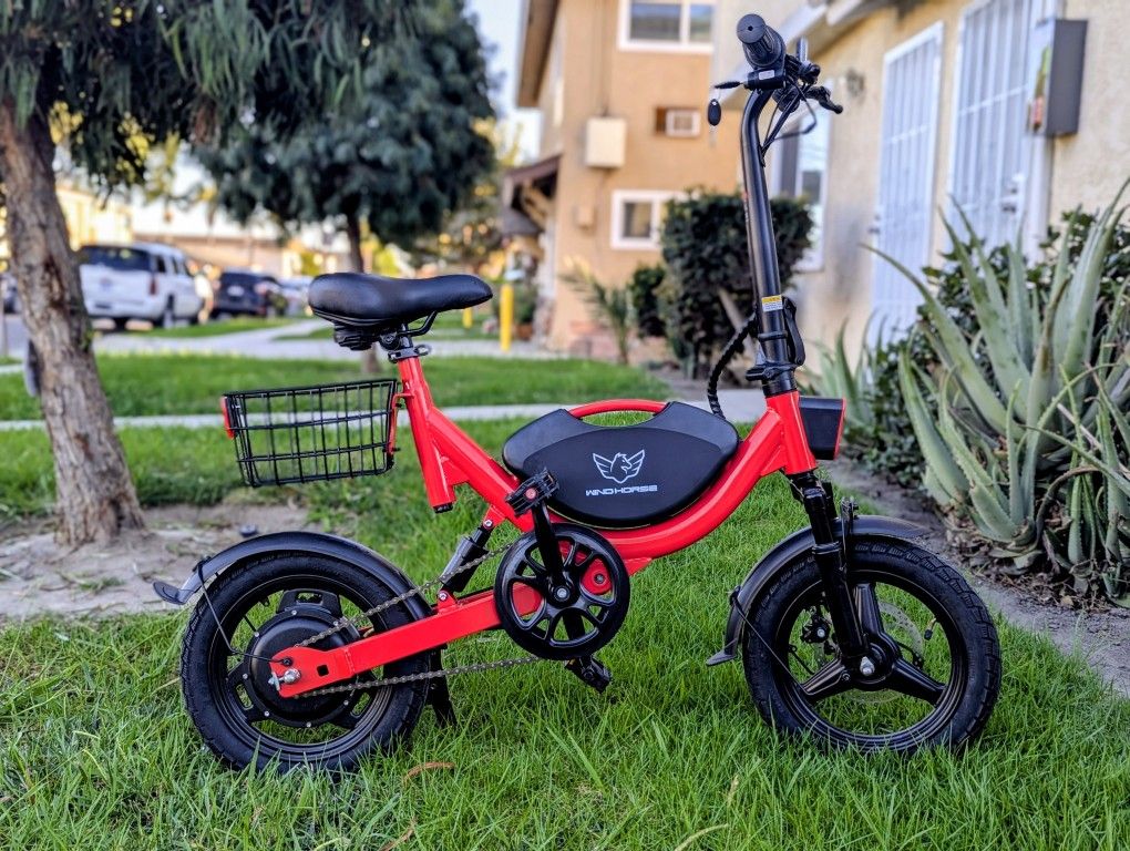 🛵⚡Electric bike, mini ebike 💪 350w motor , Foldable handle bar