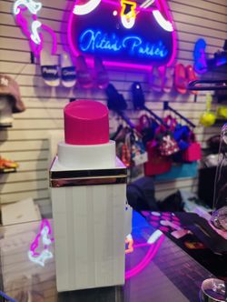 Pink And White Lipstick Purse 