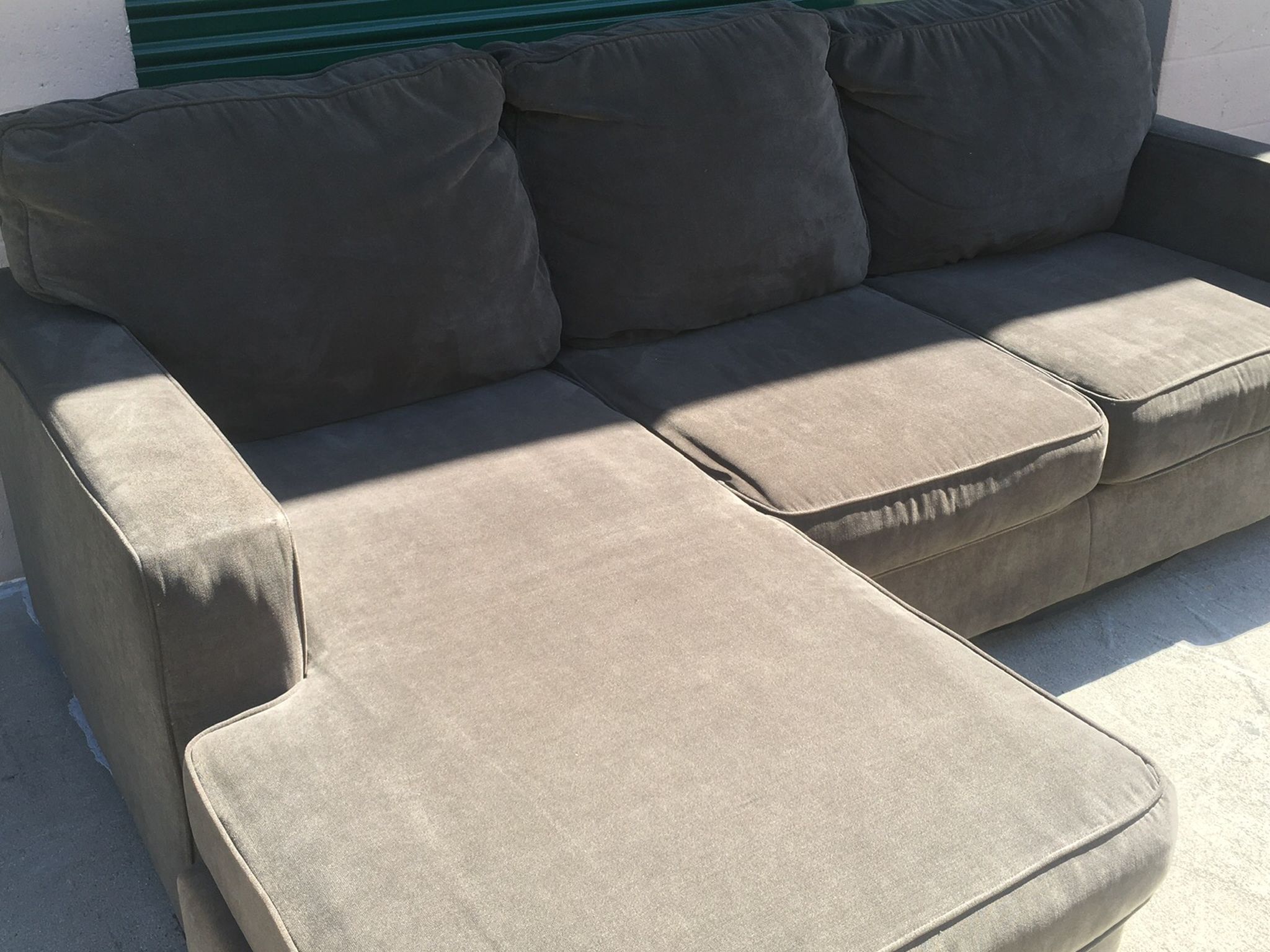 Grey Sectional Couch Reversible Chaise *FREE DELIVERY*