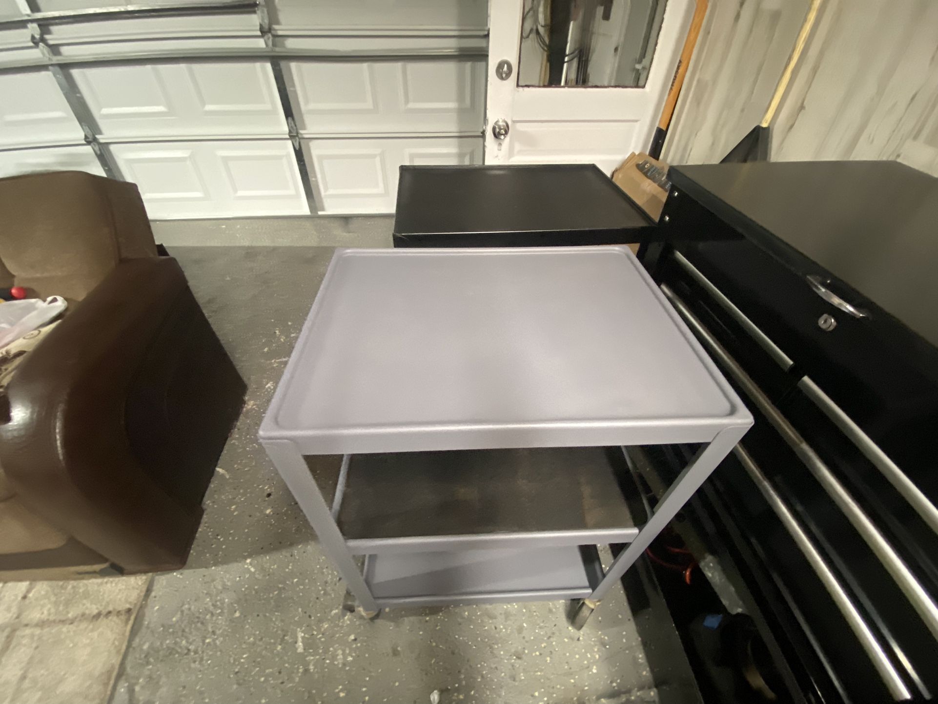 Tool Cart Black And Silver Both For, $65