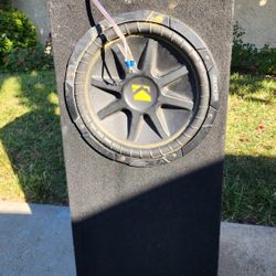 Kicker Comp 12" Sub And Box