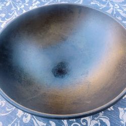 Lodge 14" Cast Iron Flat Bottom Wok