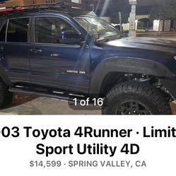2003 Toyota 4Runner
