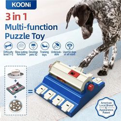 Dog Puzzle Toys, Interactive Dog Toys for Training Funny Feeding, Treat Dispenser 