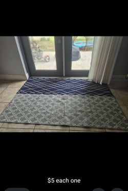 Rug each one 5.00
