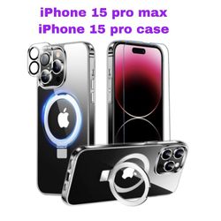iPhone 15 Pro Max/15pro Case Clear MagSafe