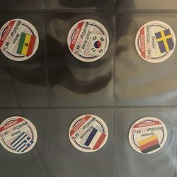 World Cup 1994 Pog Set Of 6